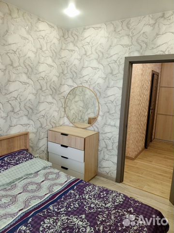

2-к. квартира, 55 м², 2 кровати