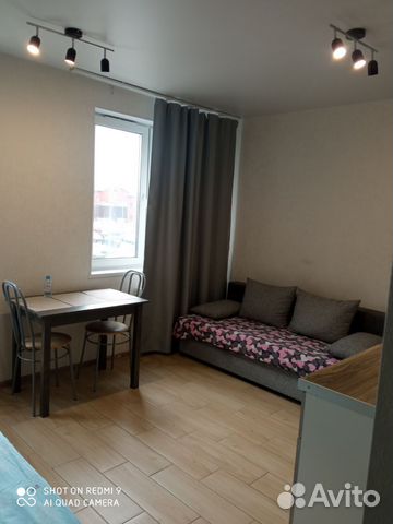 

Квартира-студия, 24 м², 2 кровати