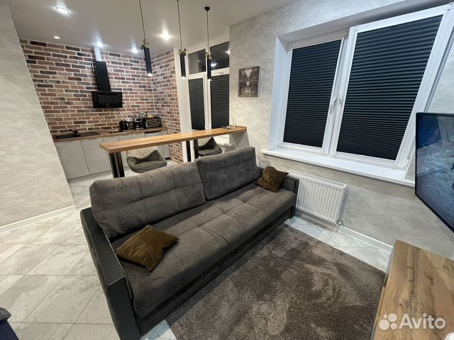 

Квартира-студия, 35 м², 2 кровати