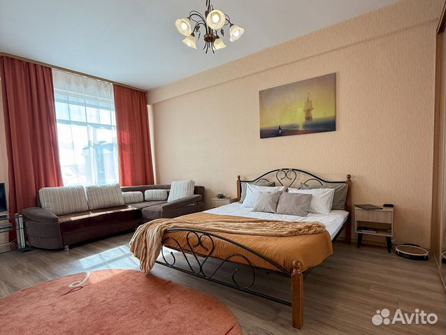 

Квартира-студия, 40 м², 2 кровати