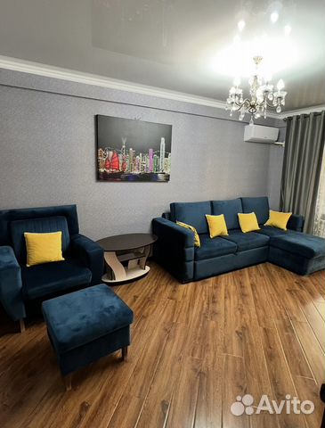 

1-к. квартира, 40 м², 2 кровати