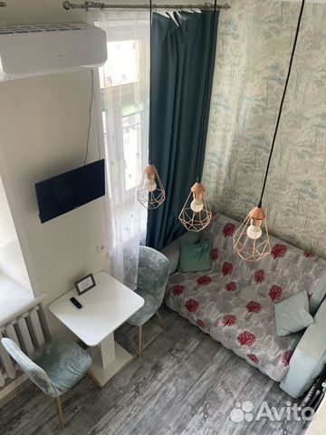 

Квартира-студия, 21 м², 2 кровати