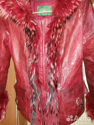 Кожаная зимняя куртка Кожаная зимняя куртка