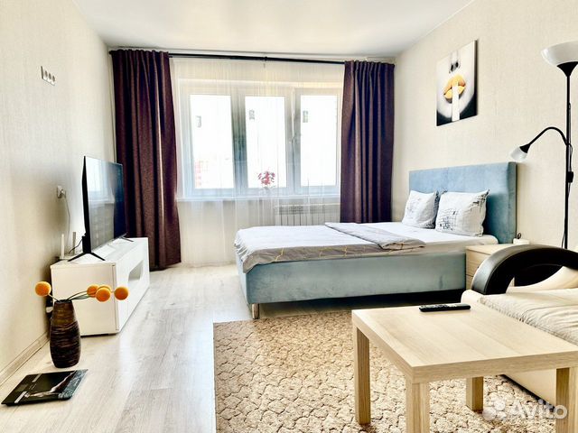 

1-к. квартира, 40 м², 2 кровати