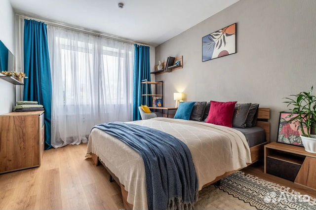 

1-к. квартира, 42 м², 2 кровати