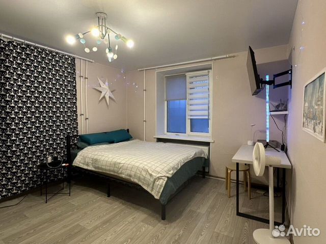 

1-к. квартира, 32 м², 2 кровати