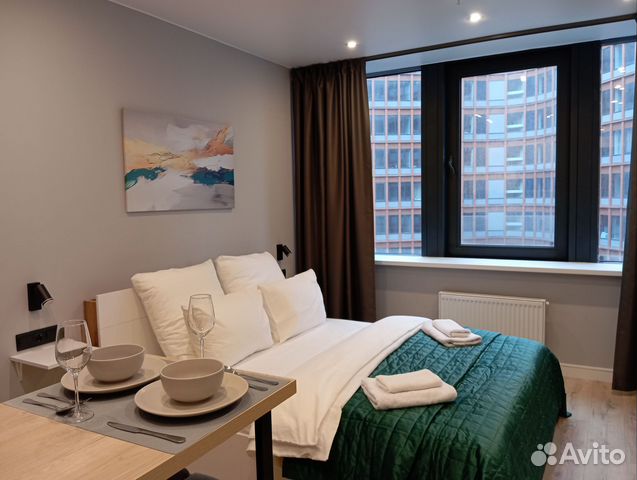 

Квартира-студия, 21 м², 1 кровать