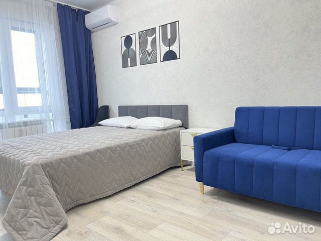 

1-к. квартира, 38 м², 2 кровати