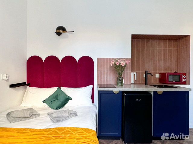 

Квартира-студия, 15 м², 1 кровать