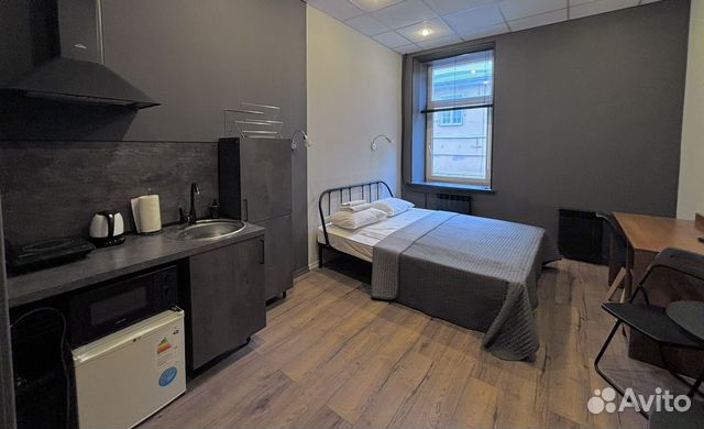 

Квартира-студия, 25 м², 1 кровать