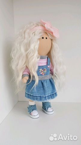 Кукла текстильная