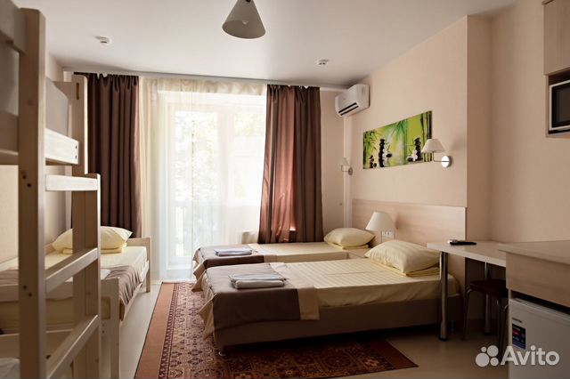 

Квартира-студия, 27 м², 4 кровати