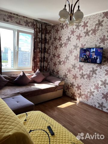 

1-к. квартира, 34 м², 2 кровати