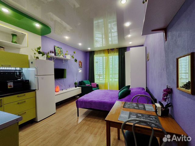

Квартира-студия, 26 м², 2 кровати