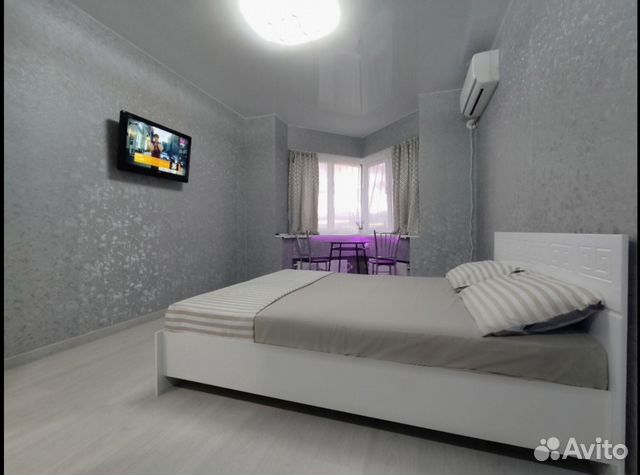 

1-к. квартира, 44 м², 2 кровати