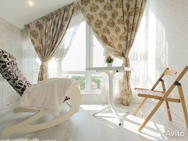 

1-к. квартира, 55 м², 3 кровати