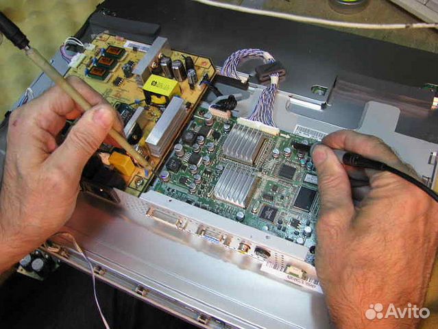 Ремонт: Телевизоров ЖК- LCD,LED и мониторов