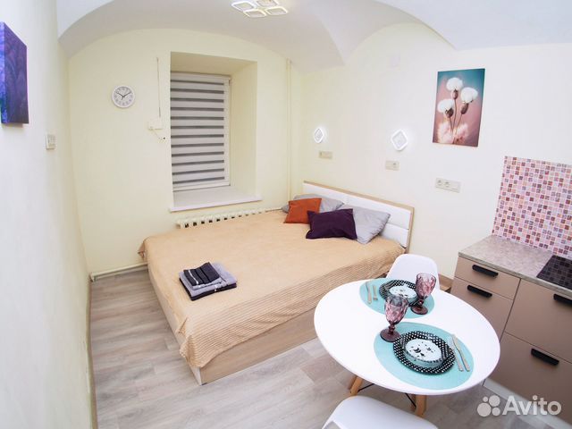 

Квартира-студия, 18 м², 1 кровать