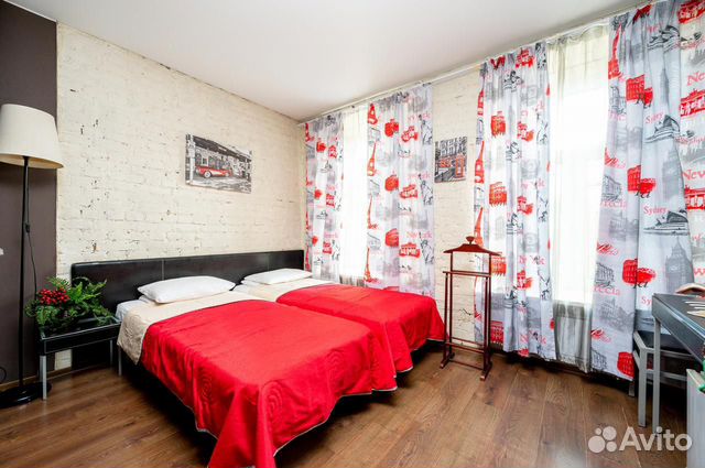 

Квартира-студия, 14 м², 2 кровати