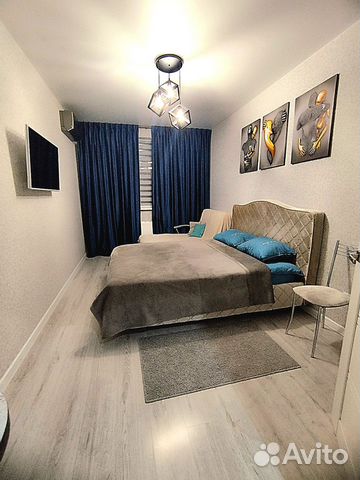 

1-к. квартира, 40 м², 2 кровати