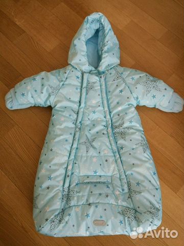 Зимний конверт для младенца Barkito