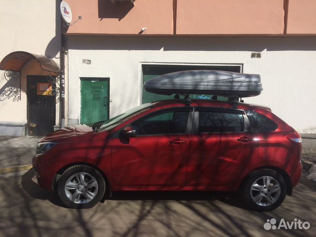 Автобокс Terra Drive 480 серый одно/двухсторонний
