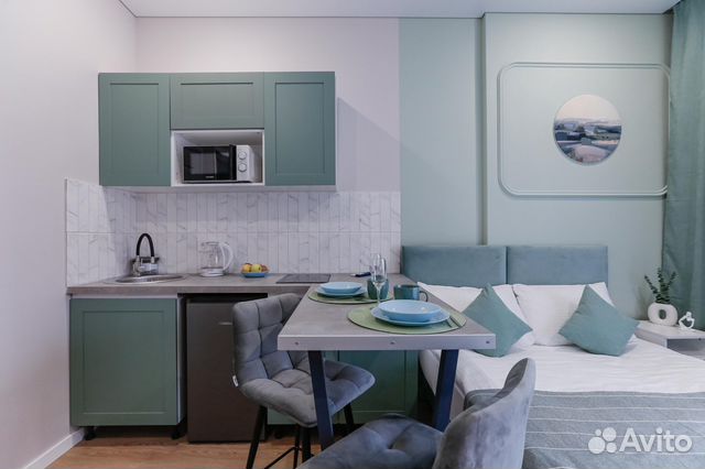 

Квартира-студия, 15 м², 1 кровать
