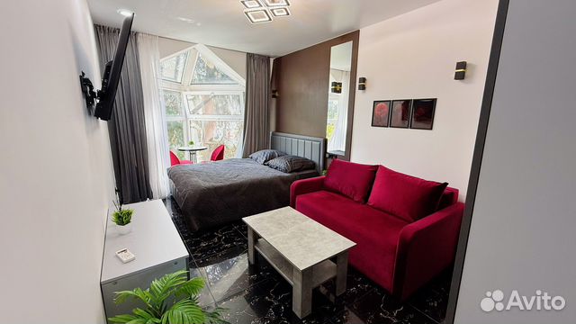 

Квартира-студия, 27 м², 2 кровати