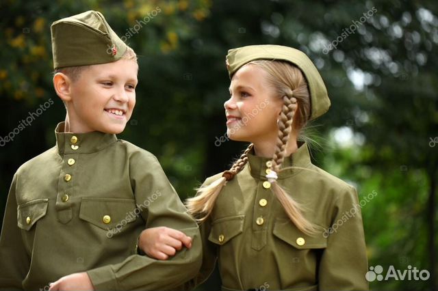 Военная форма на 9 мая