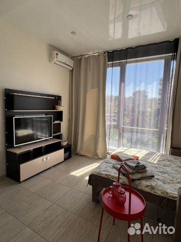 

Квартира-студия, 23 м², 2 кровати