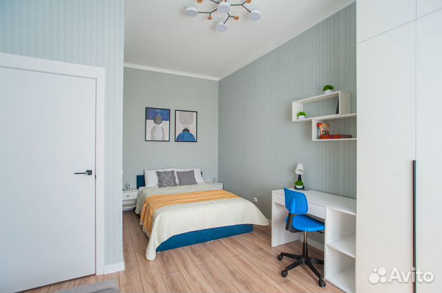 

1-к. квартира, 40 м², 2 кровати