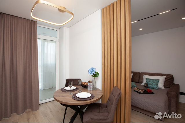 

Квартира-студия, 35 м², 2 кровати