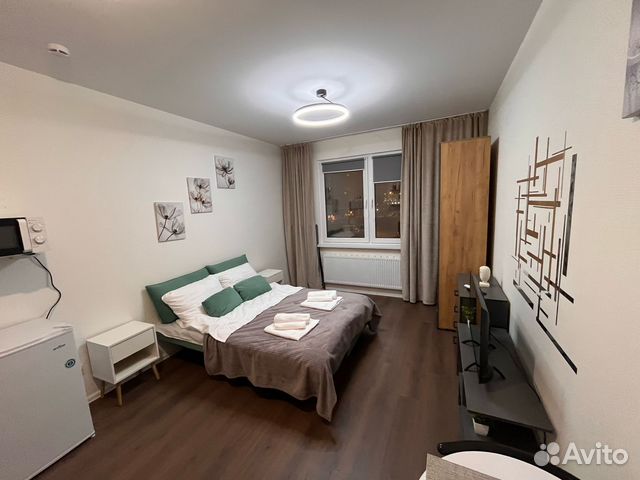 

Квартира-студия, 24 м², 1 кровать