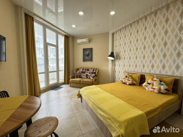 

Квартира-студия, 30 м², 2 кровати