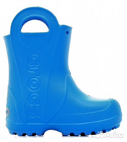 Сапоги резиновые Kids Crocs светятся в темноте