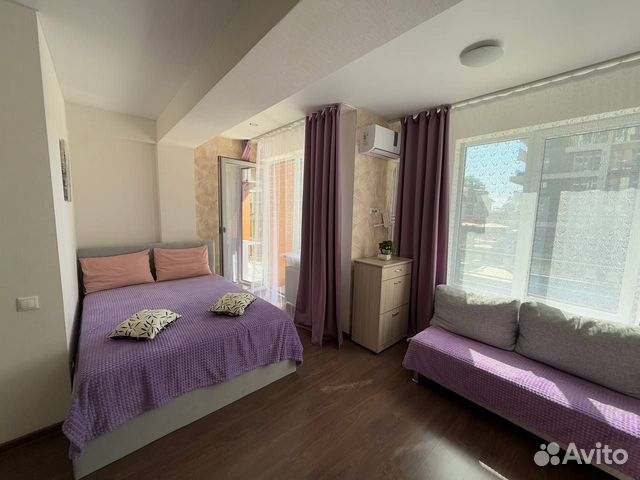 

Квартира-студия, 32 м², 2 кровати