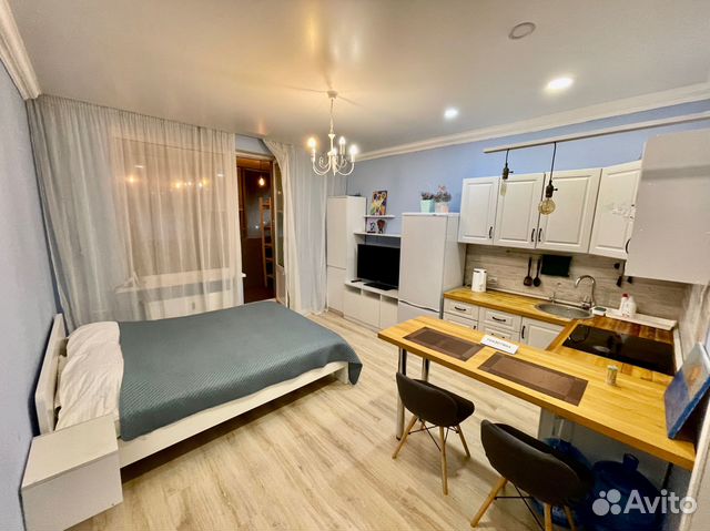 

Квартира-студия, 24 м², 1 кровать