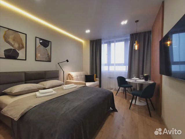 

Квартира-студия, 25 м², 1 кровать