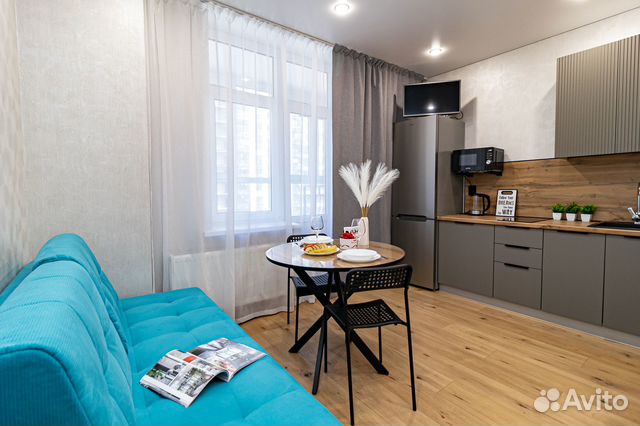 

1-к. квартира, 38 м², 2 кровати