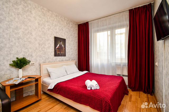 

1-к. квартира, 35 м², 2 кровати
