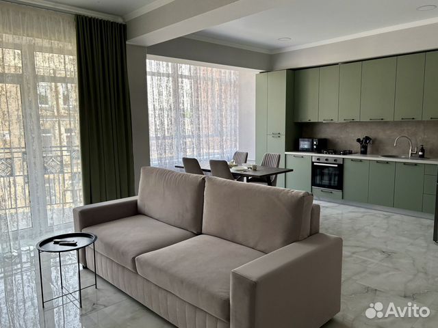 

1-к. квартира, 72 м², 3 кровати