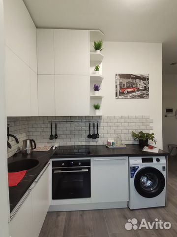 

1-к. квартира, 32 м², 2 кровати