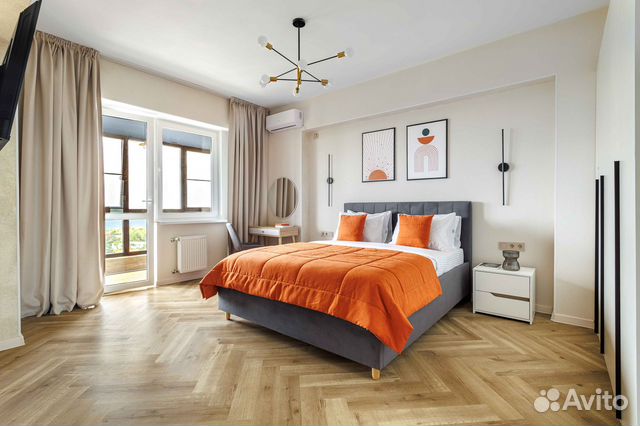 

1-к. квартира, 49 м², 2 кровати