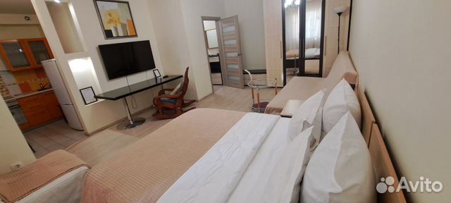

1-к. квартира, 45 м², 3 кровати