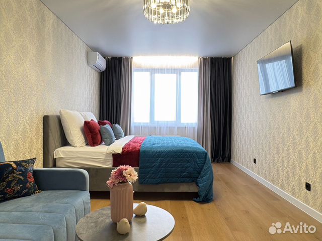 

1-к. квартира, 40 м², 2 кровати