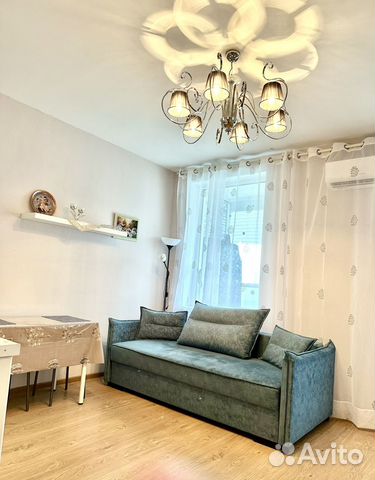 

Квартира-студия, 27 м², 1 кровать