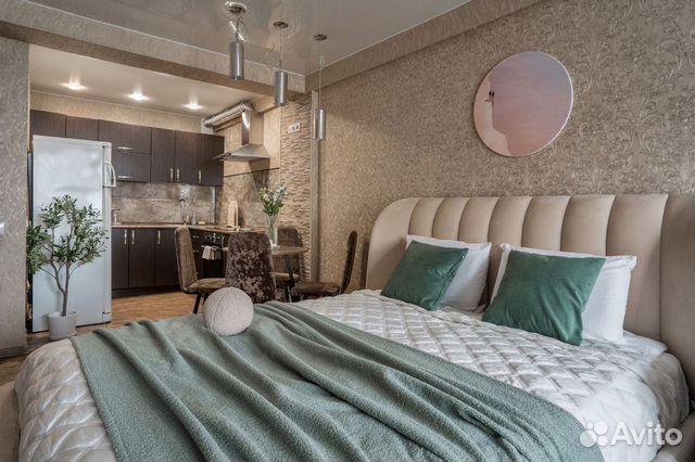 

Квартира-студия, 40 м², 2 кровати