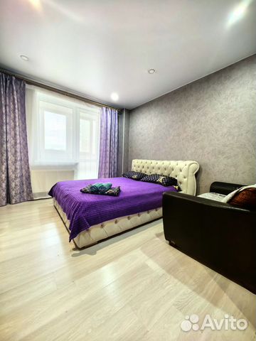 

1-к. квартира, 42 м², 2 кровати