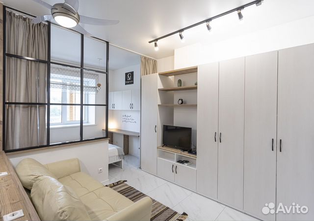 

Квартира-студия, 37 м², 2 кровати