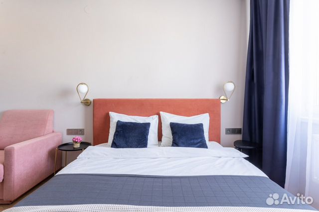 

Квартира-студия, 22 м², 2 кровати